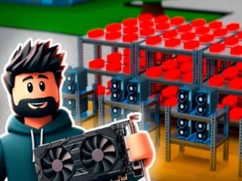 Joc ROBLOX: Bitcoin Miner! en línia