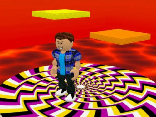 Joc Roblox: Parkour Lava en línia