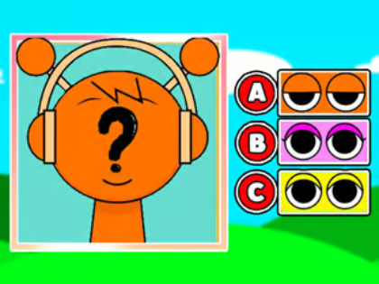 Joc Quiz per a nens: Sprunki Fandom Quiz  en línia