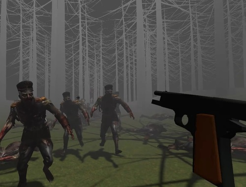 Joc Zombis en un bosc  en línia