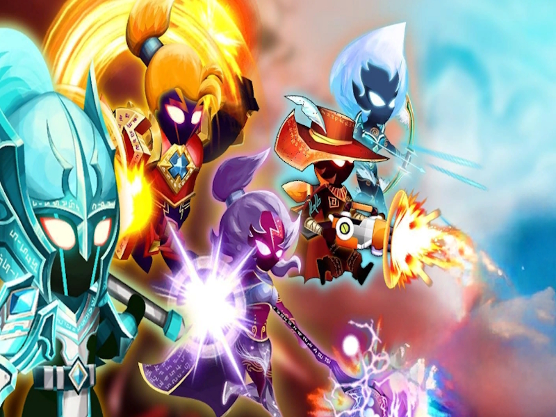 Joc Stickman Saga: Ninja Shadow Warriors en línia