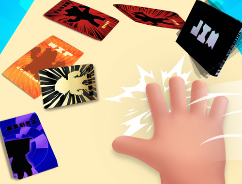 Joc Joguina de targetes comercials Fidget  en línia