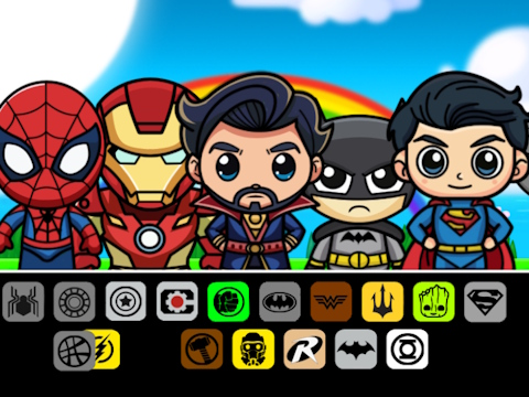 Joc Superheroi Sprunki  en línia