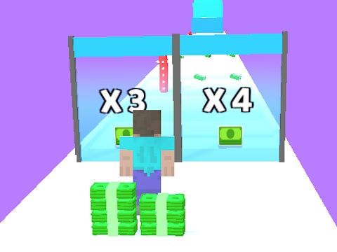 Joc Pila de diners de Minecraft  en línia