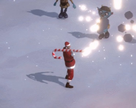 Joc Pare Noel amb Cannon  en línia