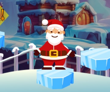 Joc El salt festiu del Pare Noel  en línia