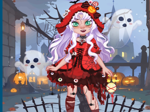 Joc Fabricant d'avatar de nines de Halloween  en línia