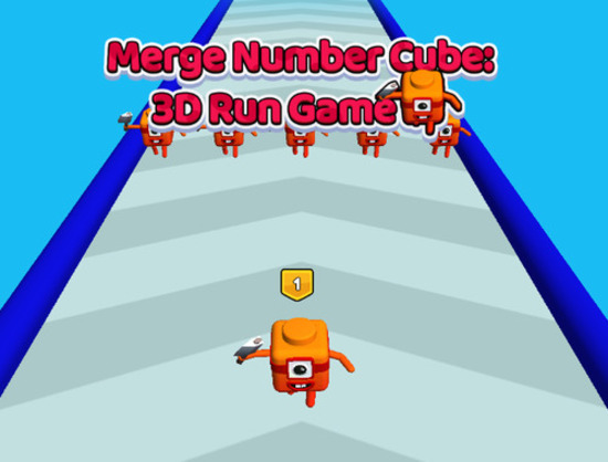 Joc Funcioneu el número de Cube 3D Run  en línia