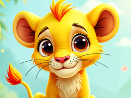 Joc Jigsaw Puzzle: Baby Simba en línia