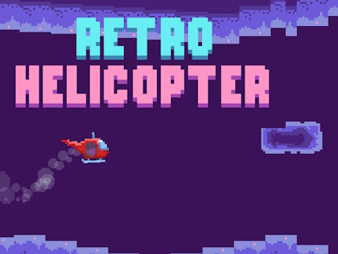 Joc Helicòpter retro  en línia