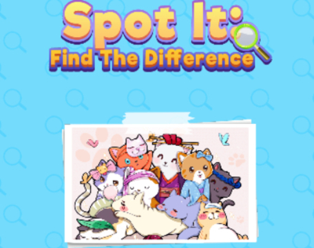 Joc Spot it: trobeu la diferència  en línia