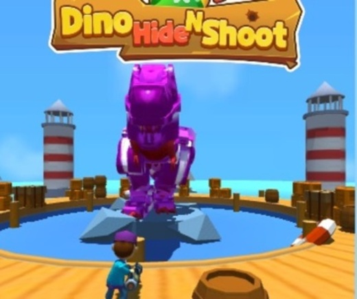 Joc Dino amagar n shoot  en línia