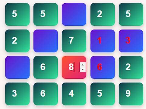 Joc Sudoku modern  en línia