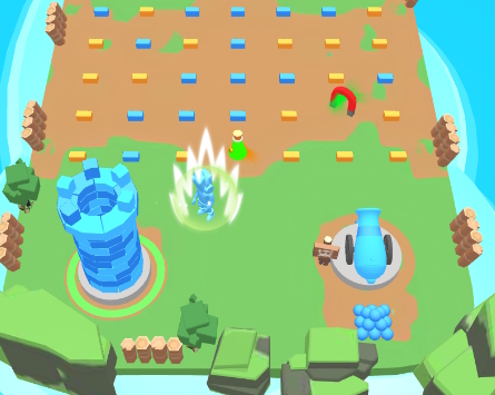 Joc Tower Clash: recull maons  en línia