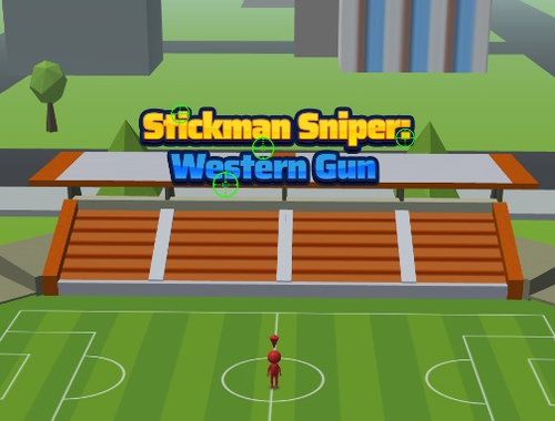 Joc Stickman Sniper Western Gun en línia