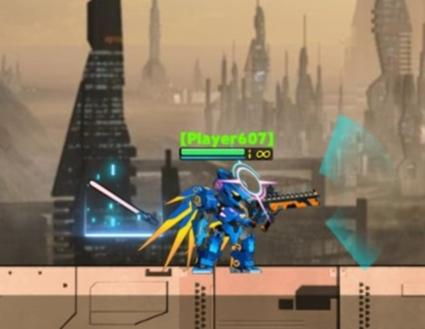 Joc Els robots de guerra Battle Mech Arena  en línia