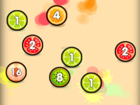 Joc Missar les pilotes Shooter 2048 Connect Fruits  en línia