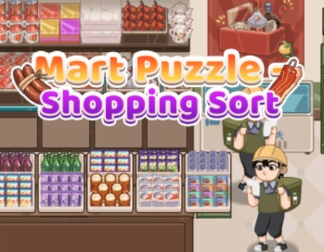 Joc Mart Puzzle Shopping  en línia