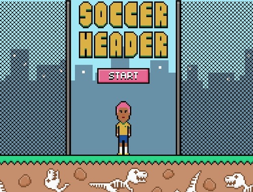 Joc Cap de futbol  en línia