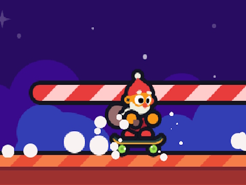 Joc Kickflip Santa en línia