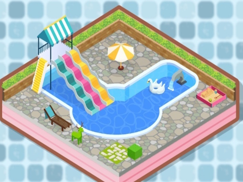 Joc Decoració: la meva piscina  en línia