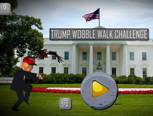 Joc Trump Wobble Walk Challenge en línia