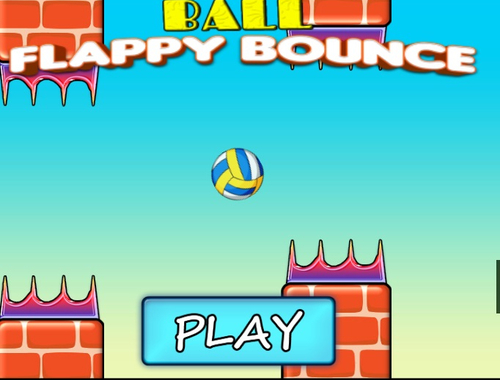 Joc Ball Flappy Bounce en línia