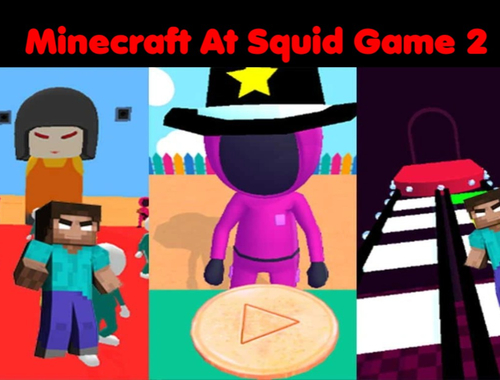 Joc Minecraft a Squid Game 2  en línia