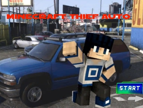 Joc Minecraft Thief Auto en línia