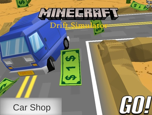 Joc Simulador de deriva de Minecraft  en línia