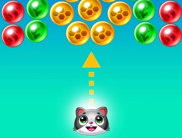 Joc Save The Cats Bubble Shooter en línia
