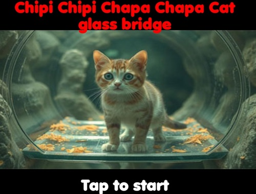 Joc Chipi Chipi Chapa Chapa Gat Glass Bridge  en línia