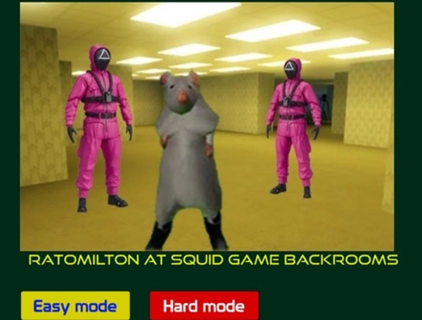 Joc Ratomilton a Squid Game Backrooms  en línia