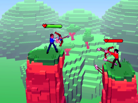 Joc Two Archers: Bow Duel en línia