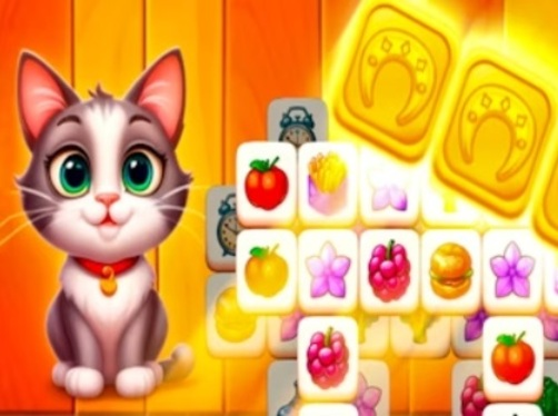 Joc Cat Town Tile Match Puzzle en línia