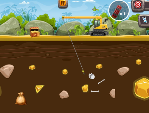 Joc Excavador daurat  en línia
