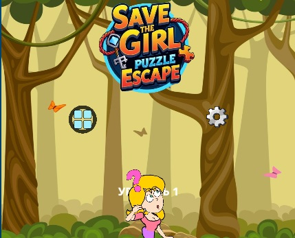 Joc Save The Girl Puzzle Escape en línia