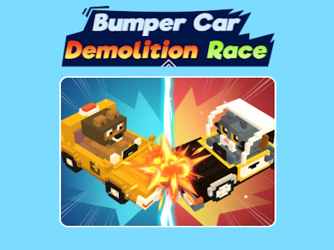 Joc Bumper Car Race Demolition  en línia