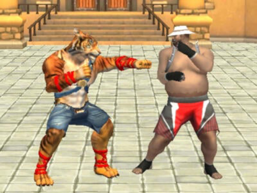 Joc Fighting Karate Bodybuilder  en línia