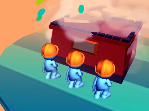 Joc Brick Rush 3D  en línia
