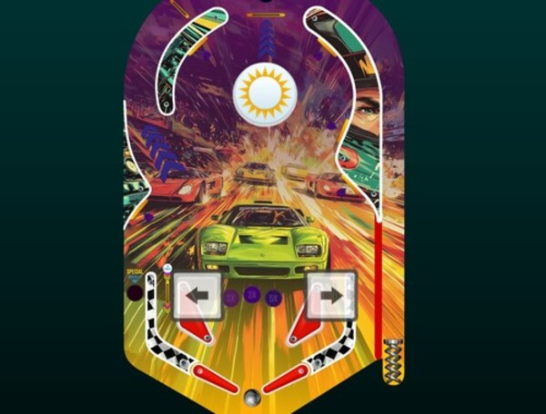 Joc Pinball de carreres  en línia
