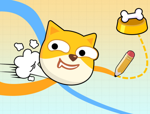 Joc Doge Rush dibuixeu el trencaclosques  en línia