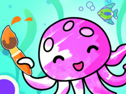 Joc Llibre de pintar: Aquari  en línia