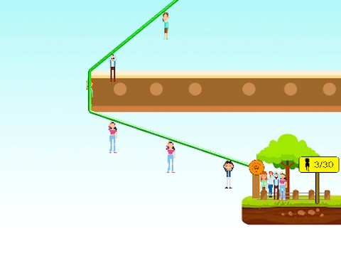 Joc La gent de la Zipline Rescue  en línia