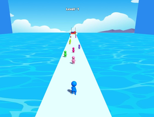 Joc Stickman Collect Run  en línia