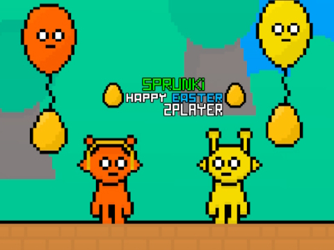 Joc Sprunki Happy Pasqua 2Player  en línia