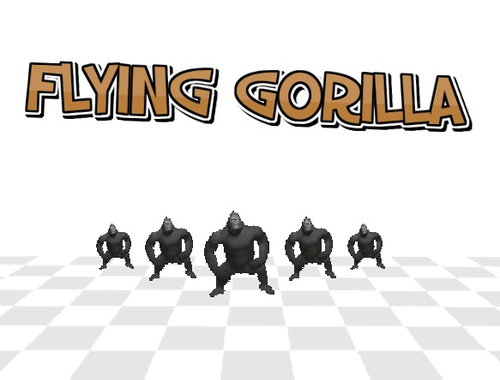 Joc Flying Gorilla 3D  en línia