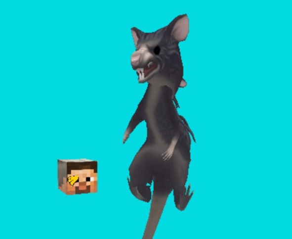 Joc Ratomilton Spinning Flopy Minecraft  en línia