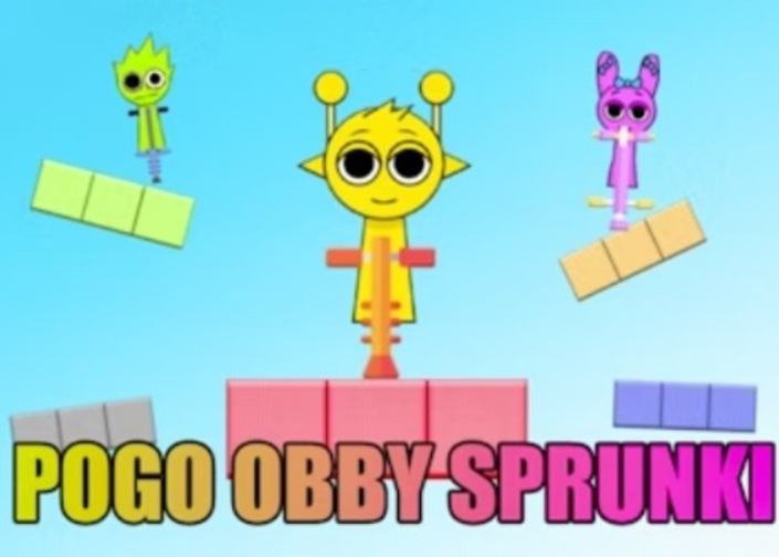 Joc Pogo Obby Sprunki  en línia