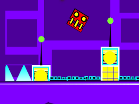 Joc Geometria Dash bloquejat  en línia